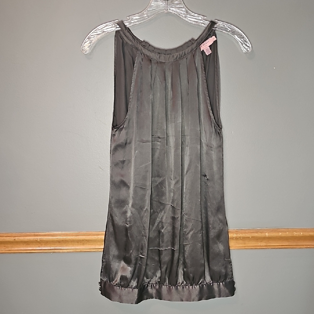 Ted Baker London Dark Gray Satin Chemise